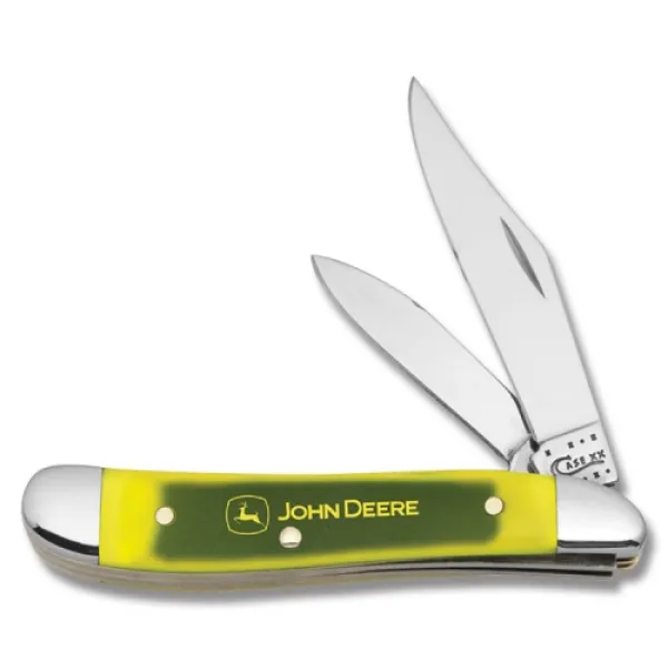 Case Jd Gr-yellow Synth Peanut Knives 15720