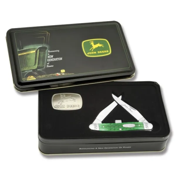 Case Jd Green Bone Muskrat Knives 15721