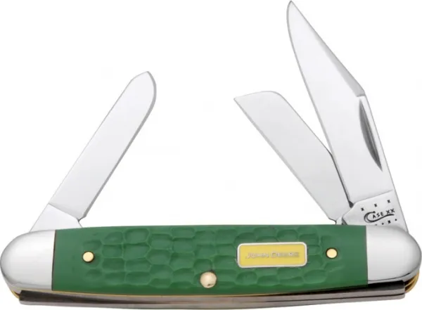 Case Jd Gr Synthetic Med Stockman Knives 15728