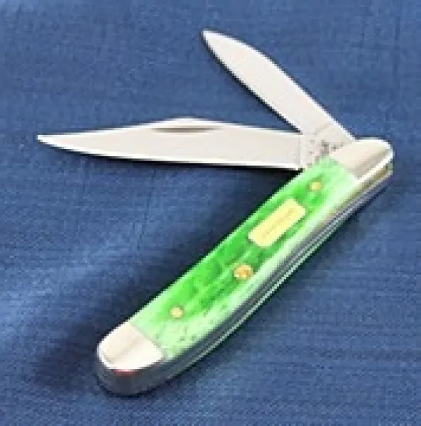 Case Jd Br Green Bone Peanut Knives 15744