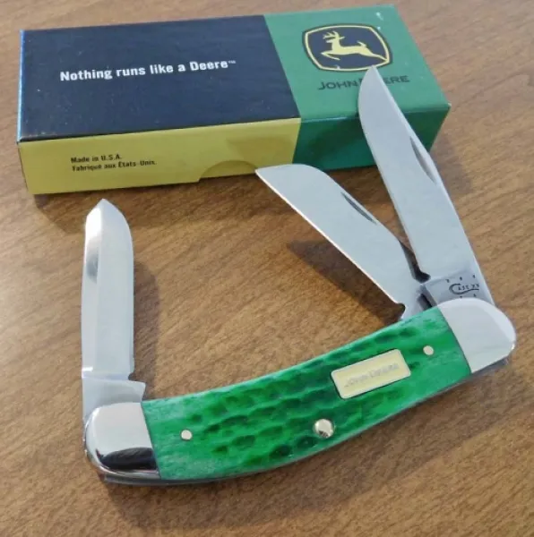 Case Jd Br Green Bone Sowbelly Knives 15747