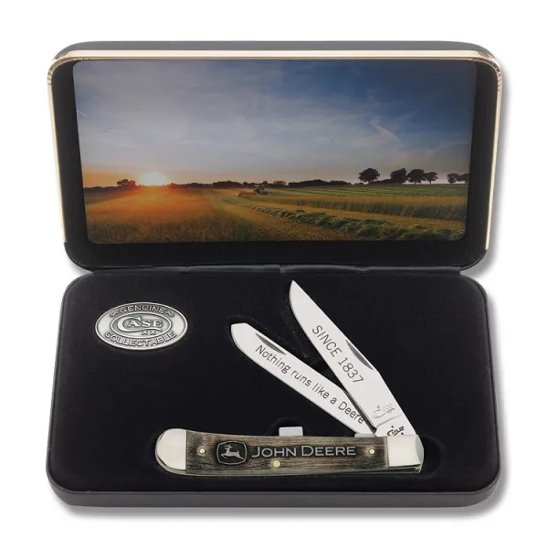 Case Jd Sm Nat Bn Trapper-jew Box Knives 15751