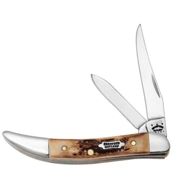 Case Bradford Stag Tiny Toothpick Knives 16002