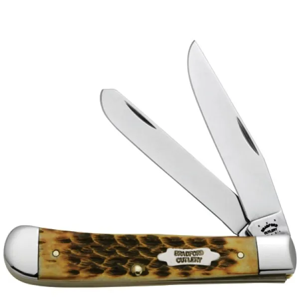 Case Burnt Goldenrod Trapper Knives 16091