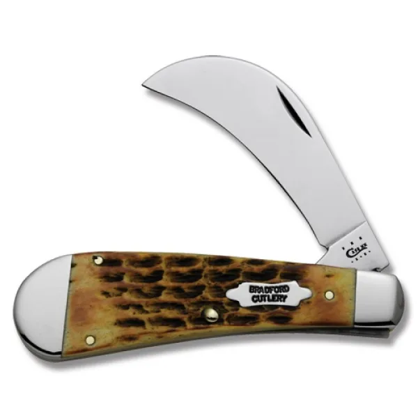 Case Brnt Goldenrod Hawkbill Pruner CA16095