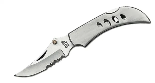Frost 17-254SS Quicksilver Stainless Folding Knife 