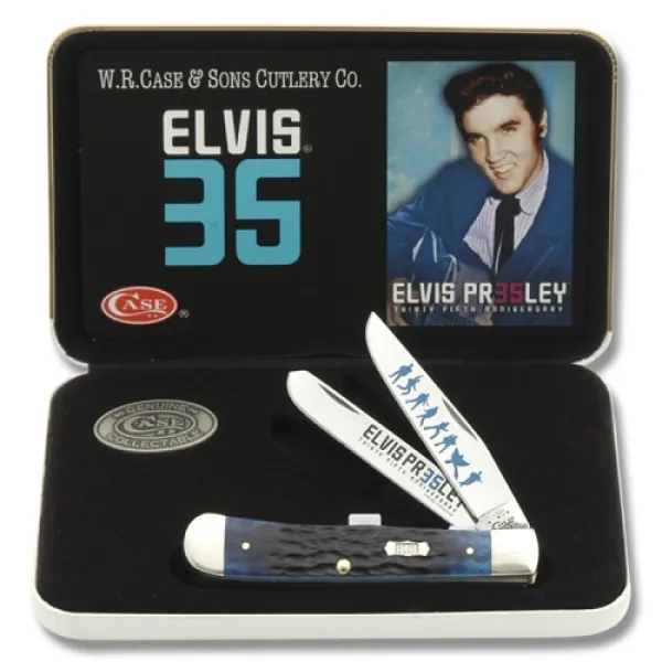 Case Elvis 35th Anniversary Trapper Knives 17518