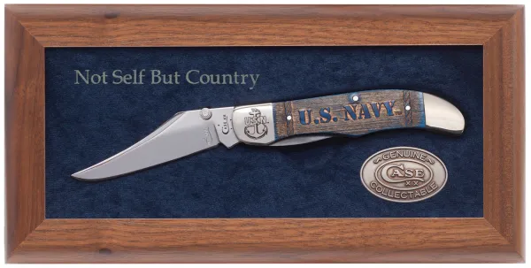 Case Navy Comm-navy Bl Minfld Hntr Knives 17703