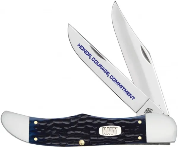 Case Navy-navy Blue Bn Folding Hntr Knives 17710