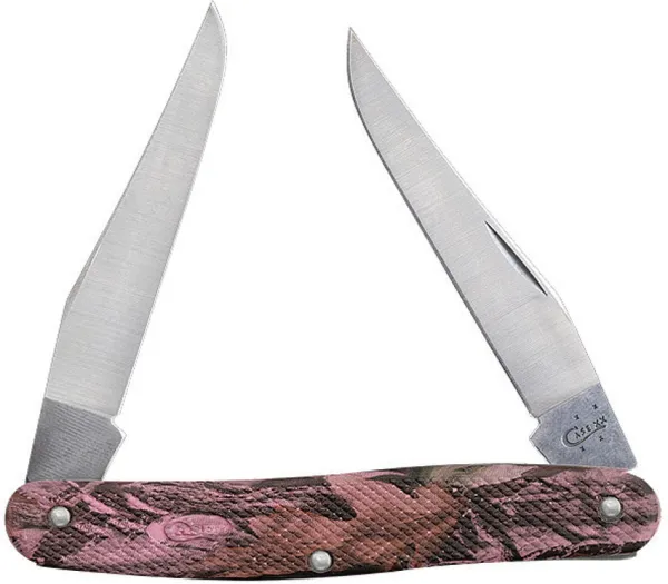 Case Pink Camo Caliber-muskrat Knives 18304