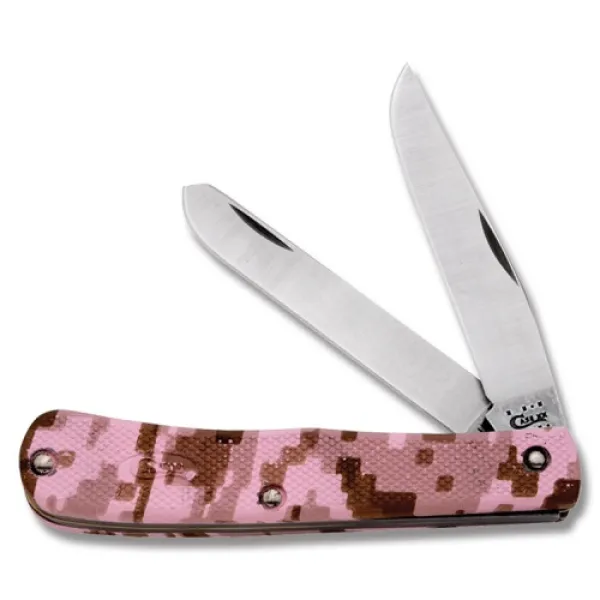 Case Lt254ss Ltwt Pink Camo Trapper Knives 18318