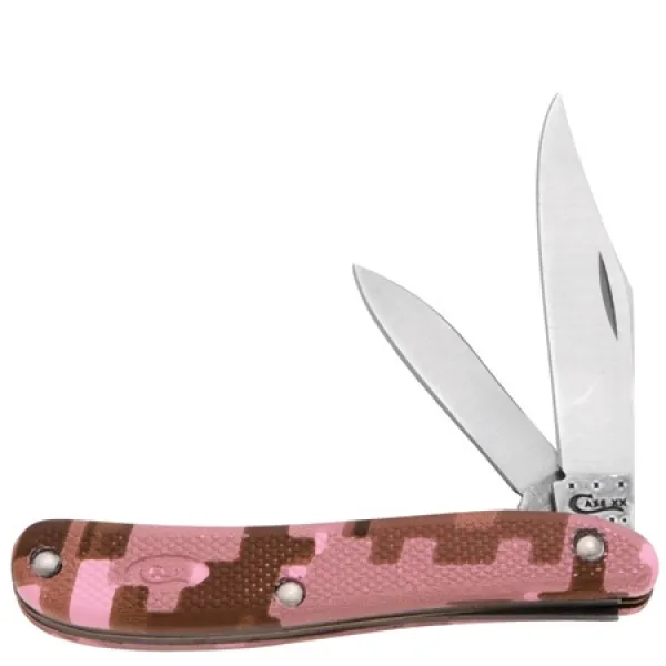 Case Pink Camo Peanut Knives 18320