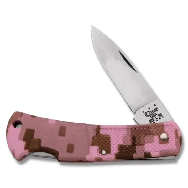 Case Pink Camo Lockback Knives 18321