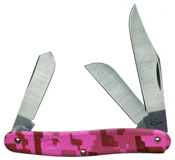 Case Pink Camo Stockman Knives 18325