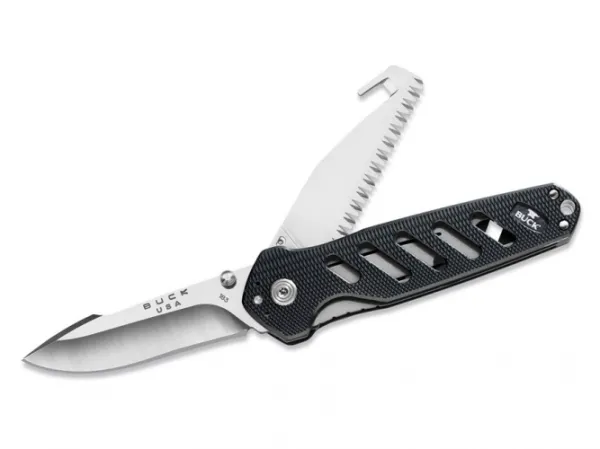 Buck Alpha Crosslock Green 7796 knives 183GRS