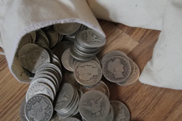 Survival Money - 1892-1915 90% Circulated Silver Barber Half Dollar 1892-1915_BARBER_HALF_DOLLAR_1PC