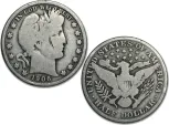 1000 90% Silver Barber Dimes in Avg Circulated Condition ($100 Face Value)