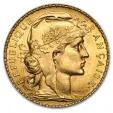 1910 Gold French 20 Franc Rooster (.1867 AGW)