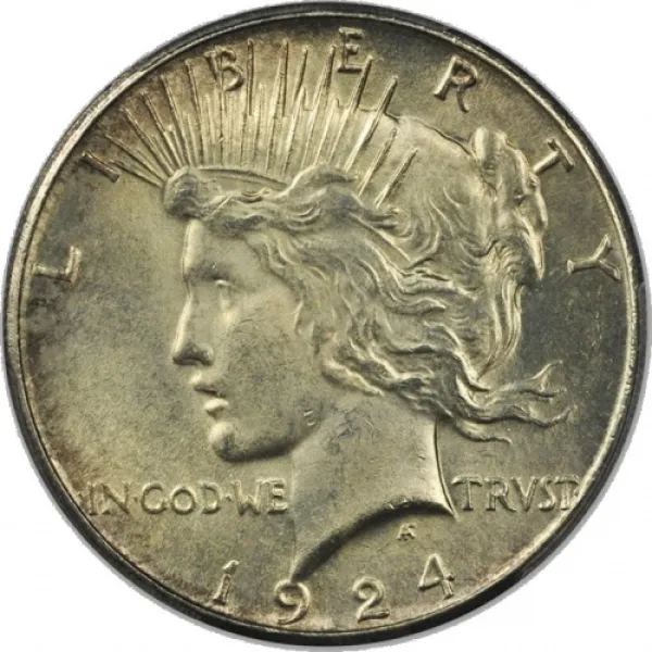 1924 Peace Silver Dollar Coin 1924_PEACE_SILVER_DOLLAR