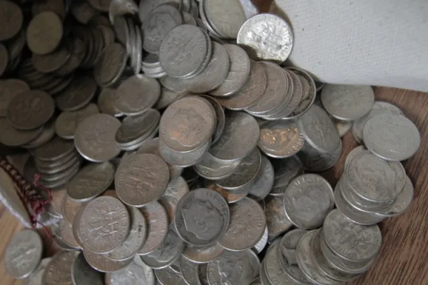 Survival Money - 1946-1964 90% Circulated Silver Roosevelt Dimes 1946-1964_ROOSEVELT_DIME_1PC