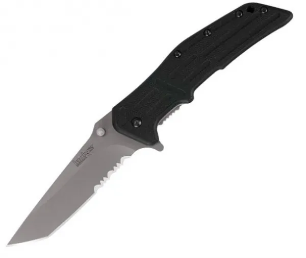 Keshaw RJ I 3 1-2 Knife W- Partial Serration 1985ST