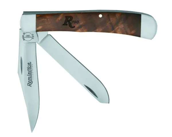 Rigid Rem American Walnut Trapper Knives 19977