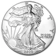 2000 1 oz Silver American Eagle Coin