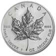 2007 Canadian Silver Maple Leaf 1 oz .9999 Fine