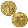 Austrian Philharmonic .9999 Fine Gold 1/10 oz Coin