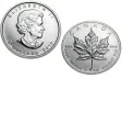 2010 Canadian Silver Maple Leaf Coin 1 oz in Air-Tite Capsule