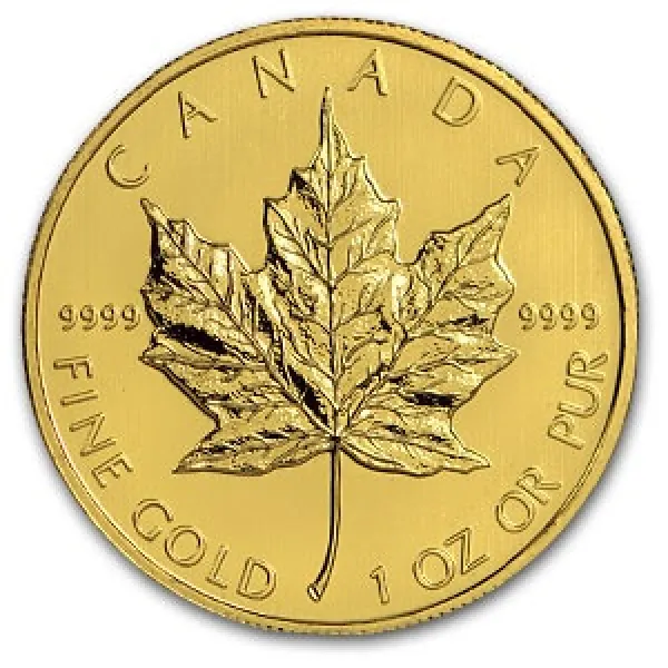 2011 Canadian Gold Maple Leaf Coin 1oz .9999 Fine 2011_CANADIAN_GOLD_MAPLE_LEAF_COIN_1OZ