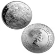 2011 New Zealand Silver Fiji Taku 5 oz Coin .999 Fine