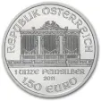 2011 1 Oz Silver Austrian Philharmonic Coin .9999 Fine
