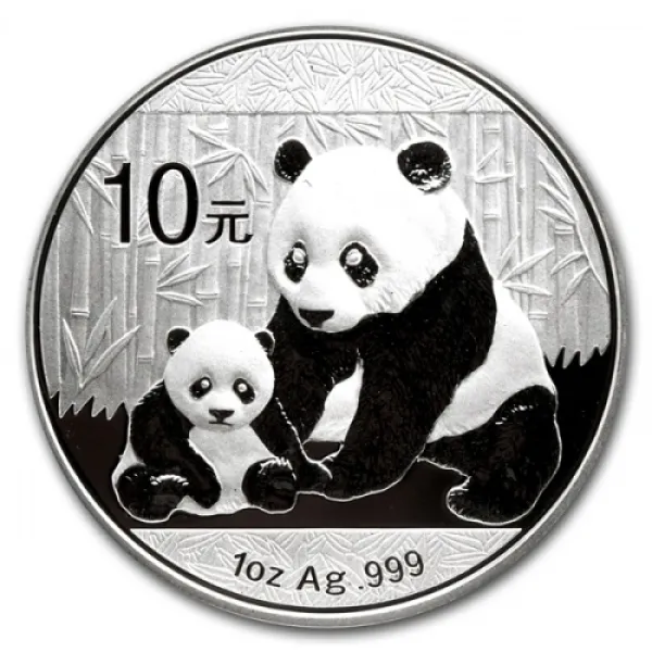 2012 Chinese Silver Panda 1 oz Coin - In Capsule 2012_SILVER_PANDA_1_OZ_IN_CAPSULE