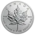 2013 Canadian Silver Maple Leaf 1 oz .9999 Fine