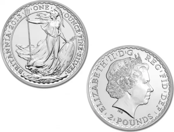 2013 Silver Britannia 1 oz Coin 2013_SILVER_BRITANNIA_1_OZ