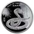 2013 Year of the Snake Silver Coin 1 oz .9999 Fine