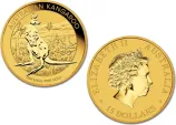 2014 1/10 oz Australian Gold Kangaroo Coin 