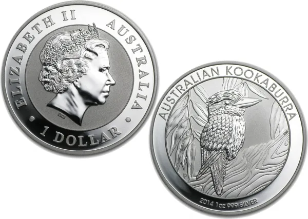 2014 Australian Silver Kookaburra Coin 1 oz - 20 Pack 2014_AUSTRALIAN_KOOKABURRA_1_OZ_20PK