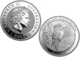 2014 Australian Silver Kookaburra Coin 1 oz - 20 Pack