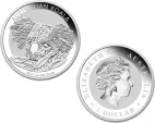 2014 Australian Silver Koala 1 oz Coin - in capsule
