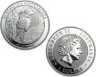 2014 Australian Silver Kookaburra Coin 1 oz