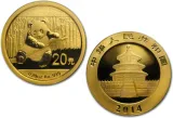 2014 1/20 oz Gold Chinese Panda Coin 
