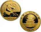 2014 1/10 oz Gold Chinese Panda Coin 