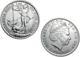 2014 Silver Britannia 1 oz Coin