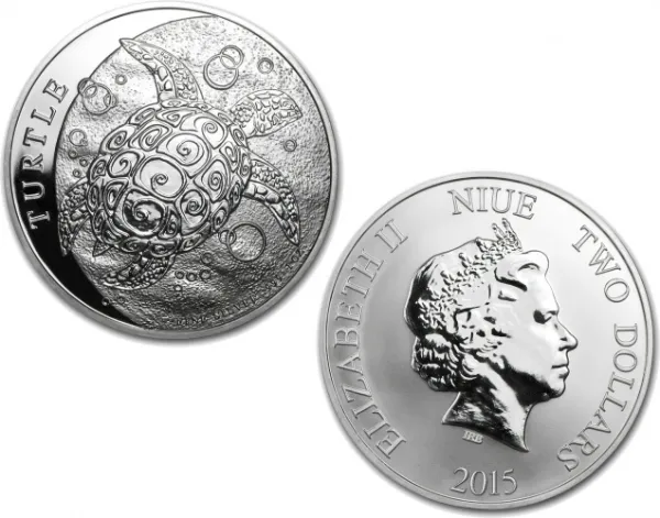 2015 New Zealand Niue Silver Hawksbill Turtle 1oz Coin 2015_NEW_ZEALAND_SILVER_HAWKSBILL_1_OZ