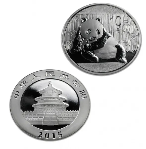 2015 Chinese Silver Panda 1 oz Coin - In Capsule 2015_SILVER_PANDA_1_OZ_IN_CAPSULE