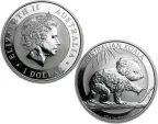 2016 Australian Silver Koala 1 oz Coin - in capsule
