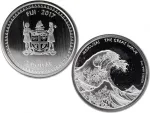 2017 Fiji Great Wave Silver Coin 1oz