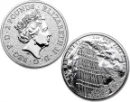 2017 Landmarks of Britain (Big Ben) 1oz Silver Coin
